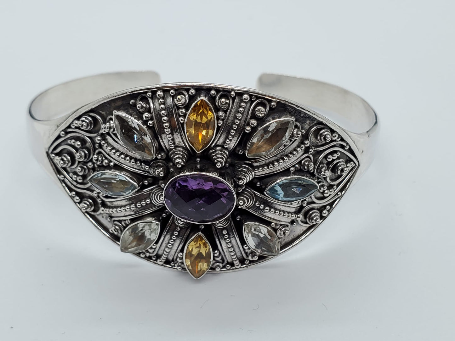 Multi stones Bangle