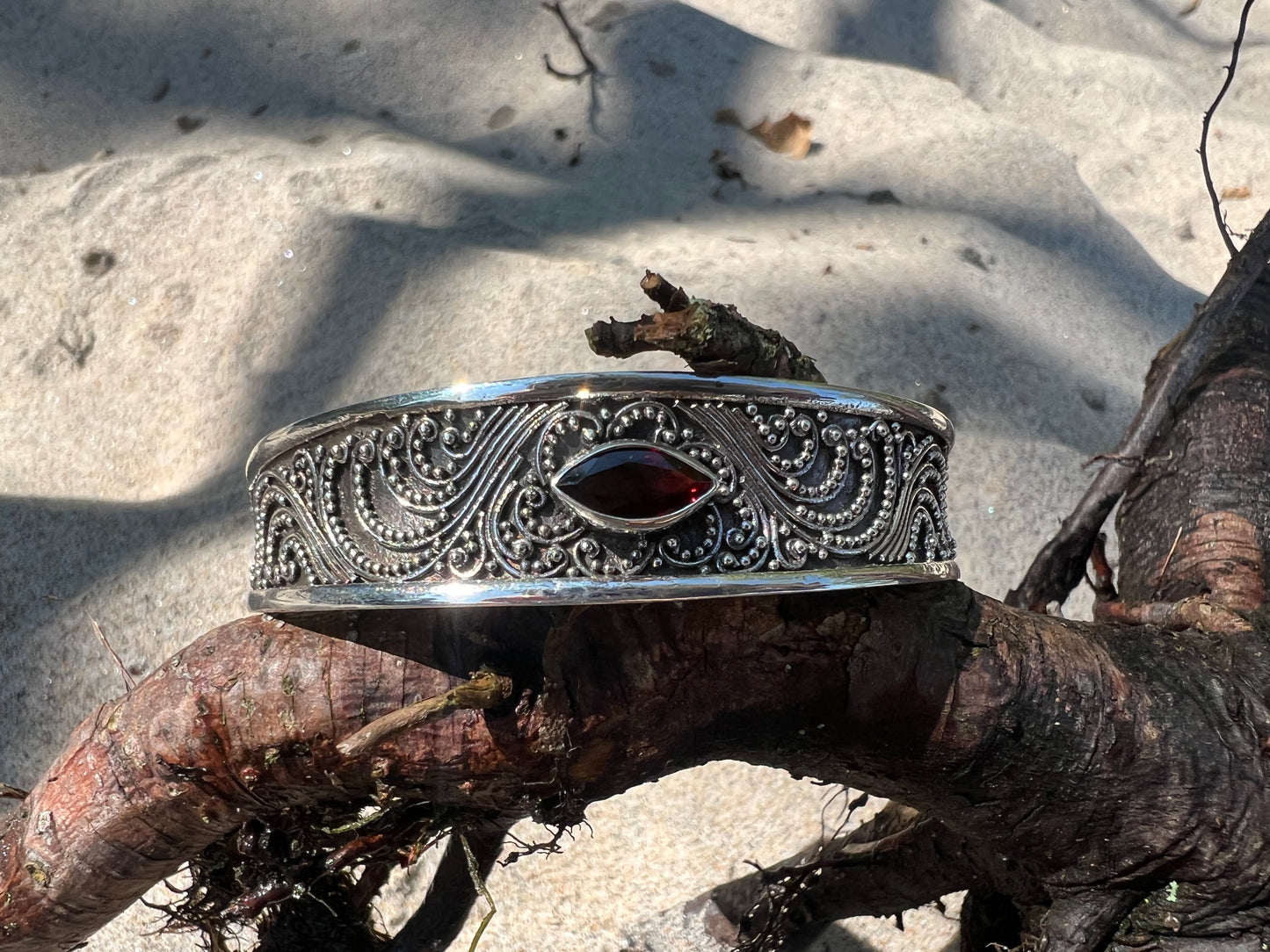 Garnet Cuff