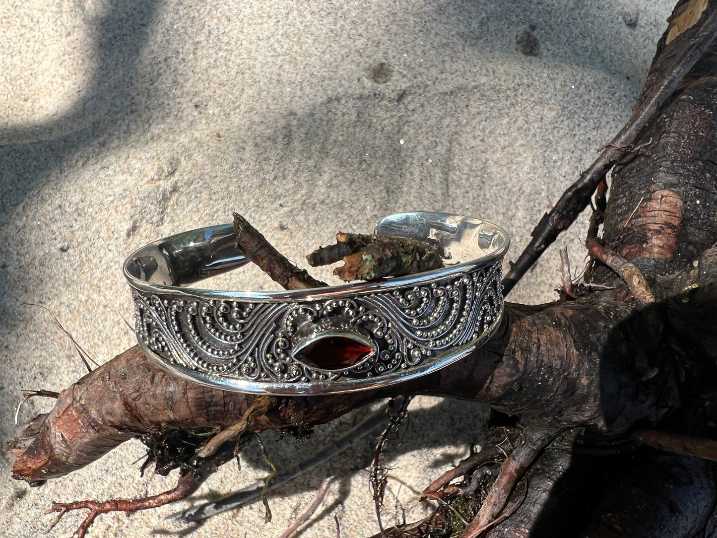 Garnet Cuff