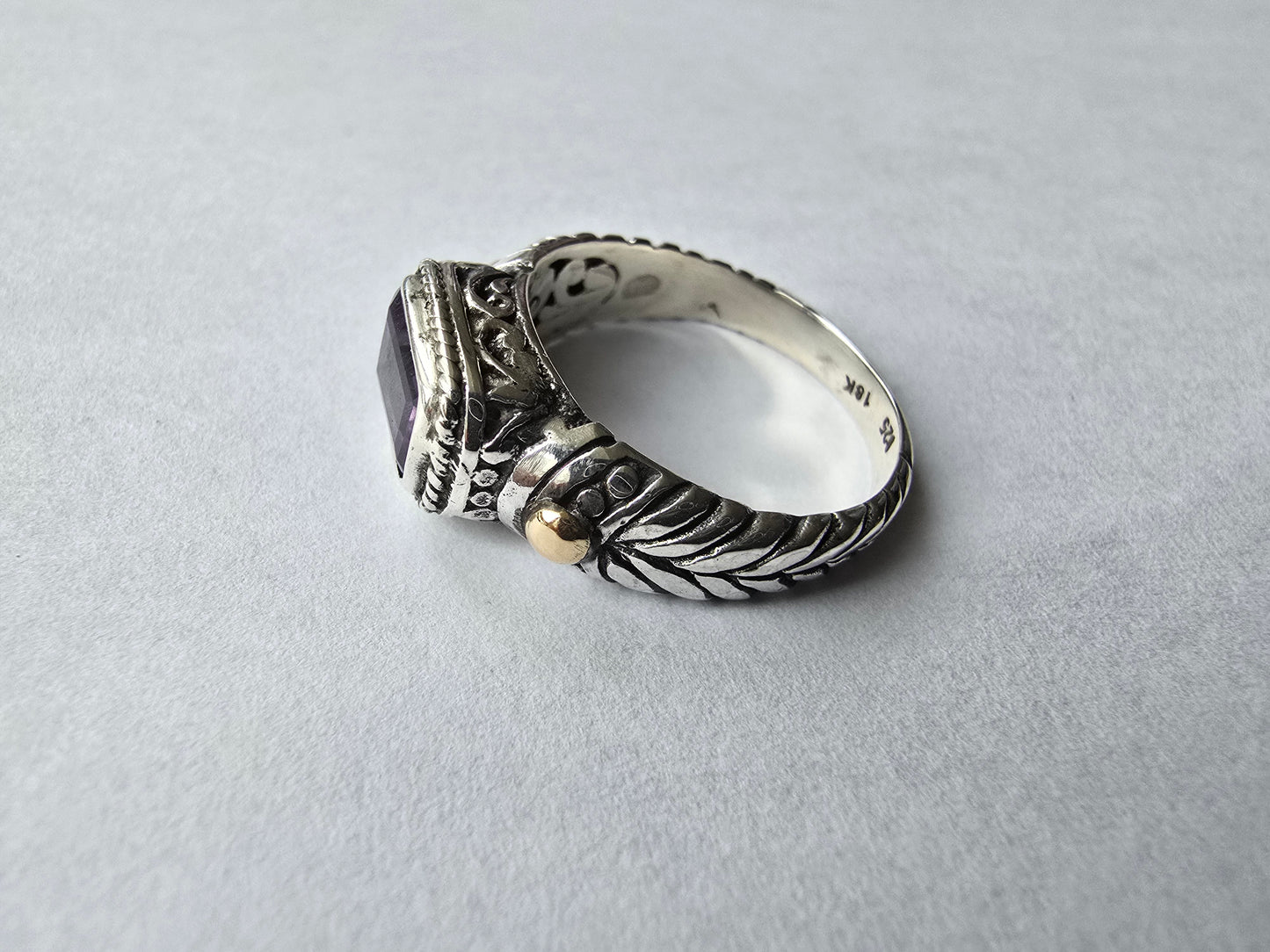 Batur Ring - Amethyst