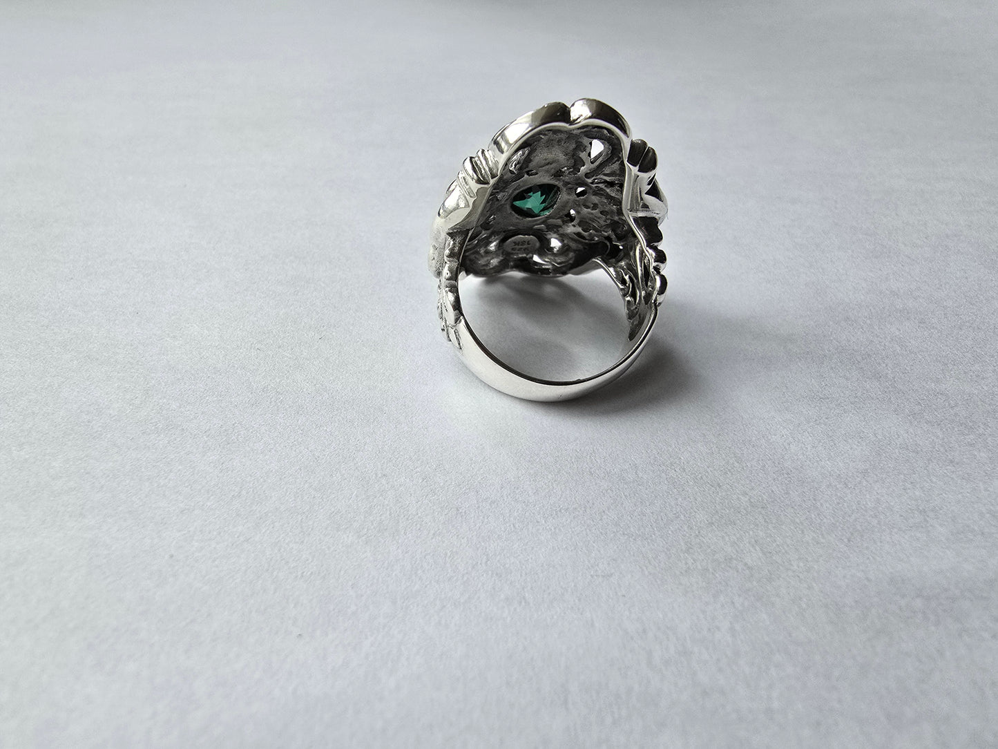 Cocktail Balinese Tourmaline Ring