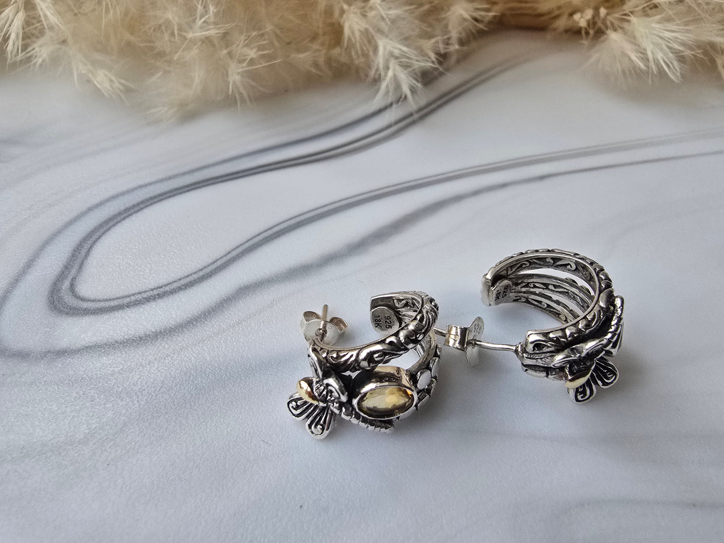 Grasshopper Earings