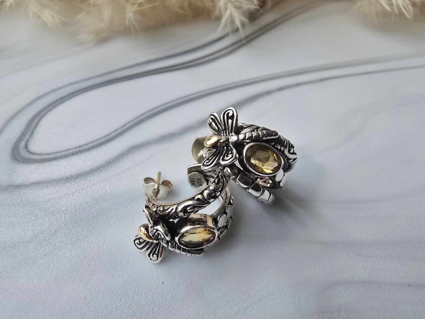Grasshopper Earings