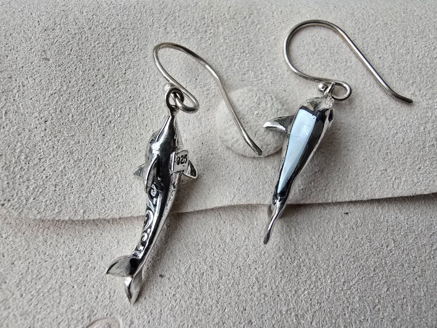 Porpoise Mother of Pearl Earings