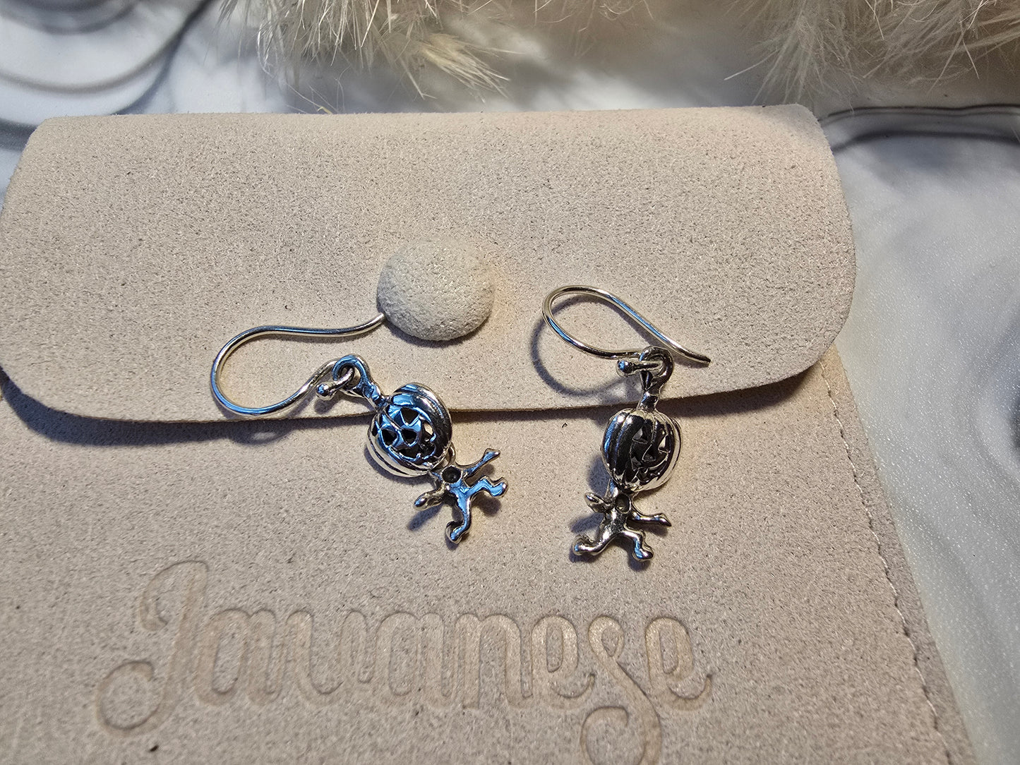 Scary (cute) Pumpkin Earings