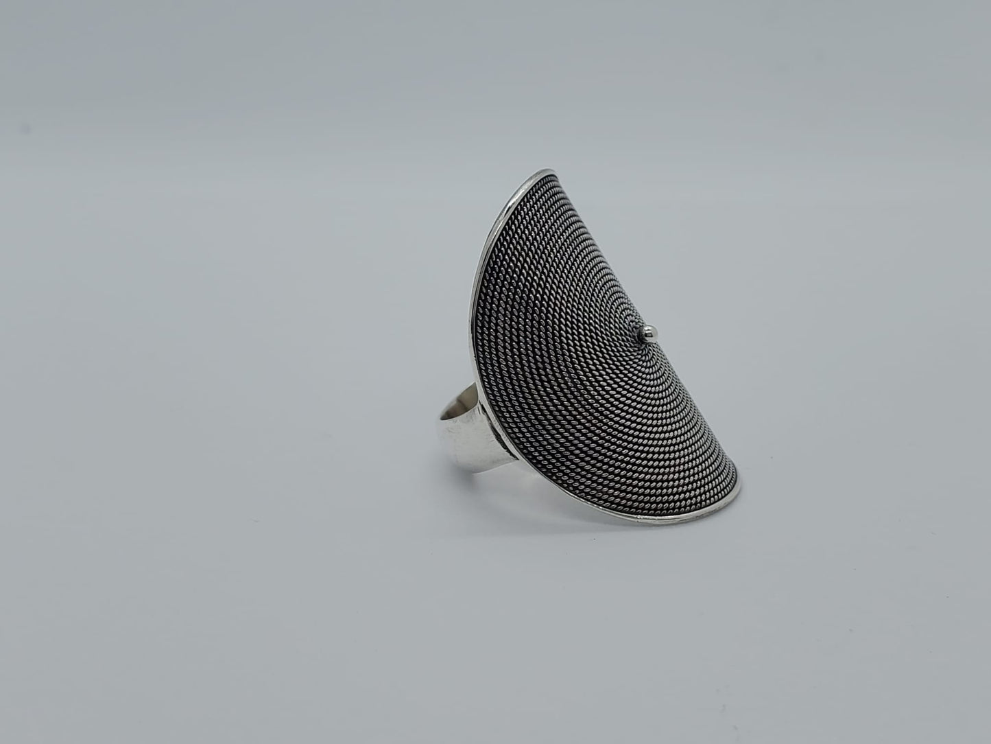 Saucer Cocktail Ring