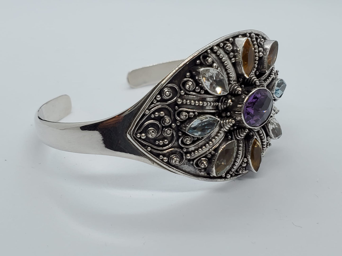 Multi stones Bangle