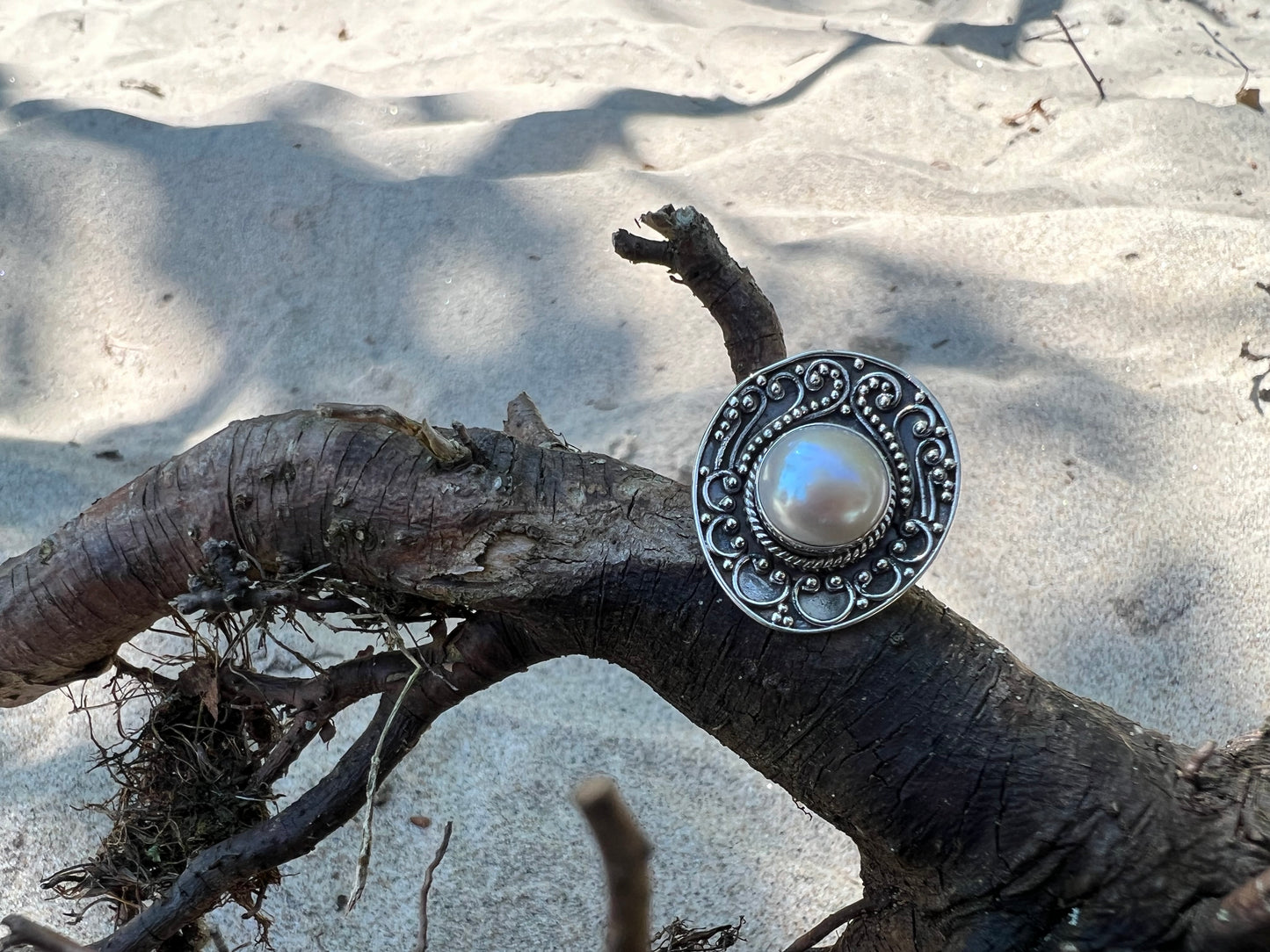 Mabe Pearl Cocktail Ring