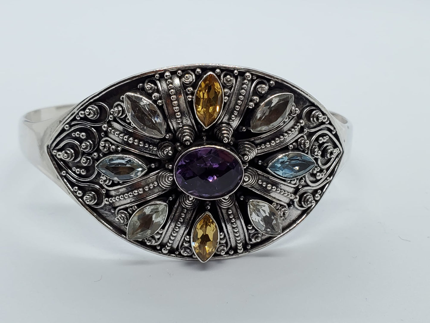 Multi stones Bangle