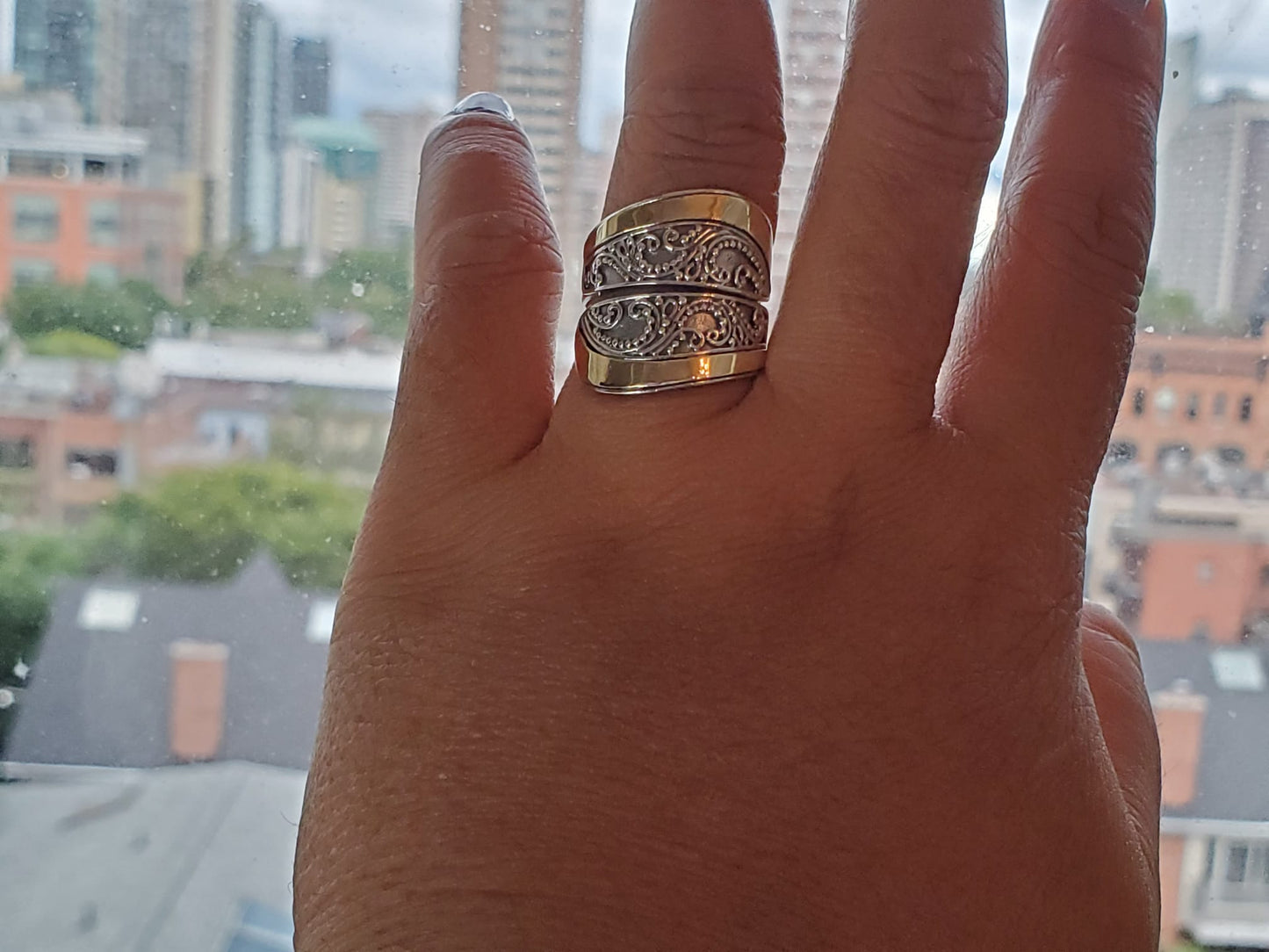 Wrap Around Adjustable Ring