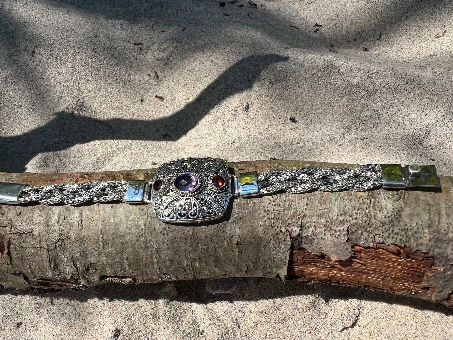 Multi-stones Square Bracelet