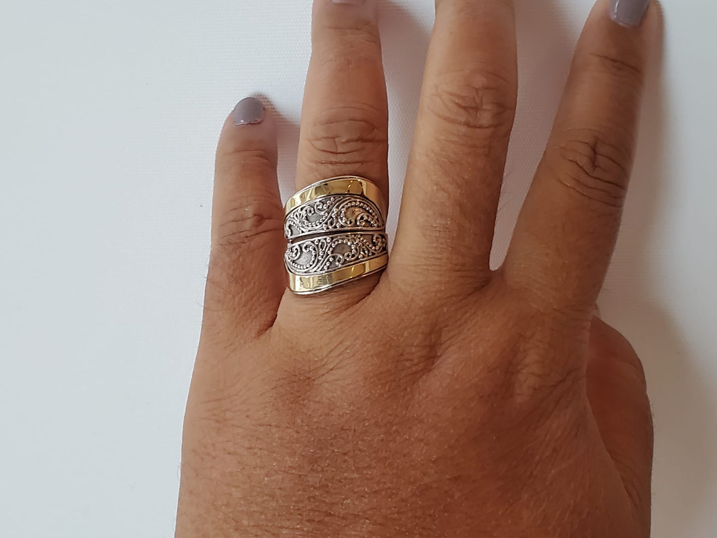 Wrap Around Adjustable Ring