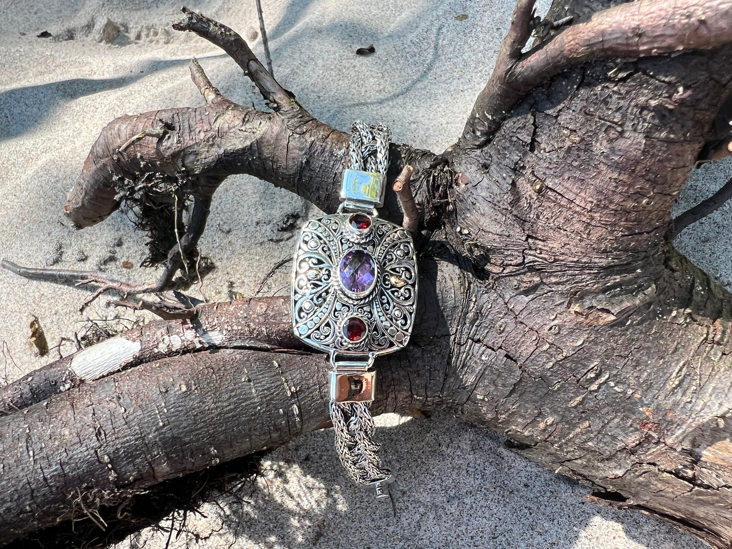 Multi-stones Square Bracelet