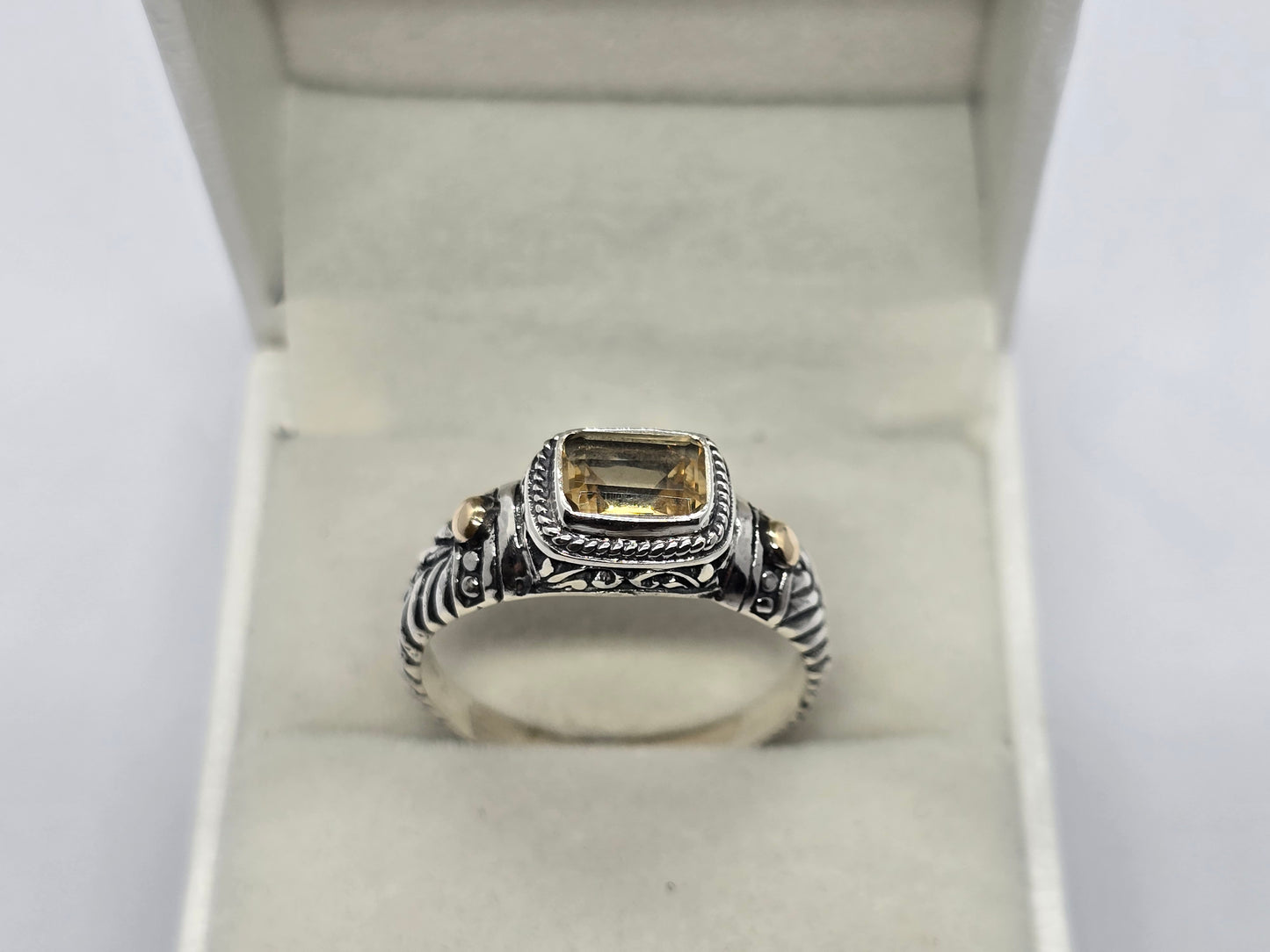 Batur Ring - Citrine