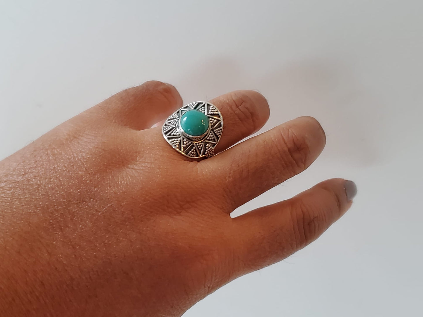 Turquoise Cocktail Ring