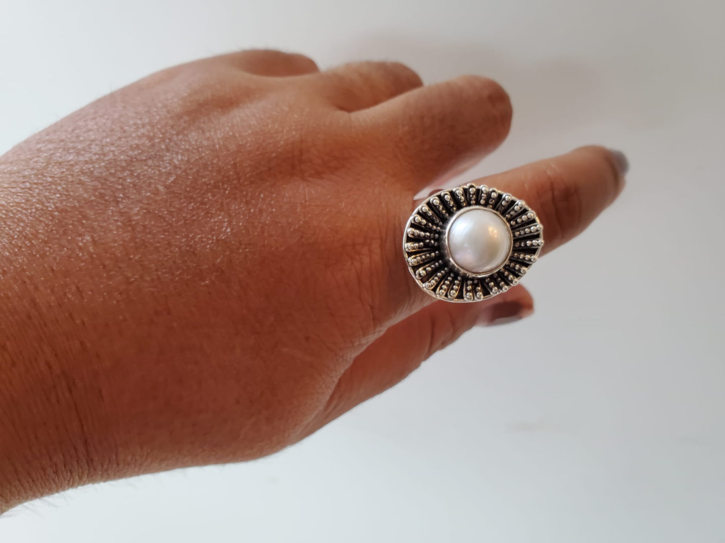 Pearl Cocktail Ring