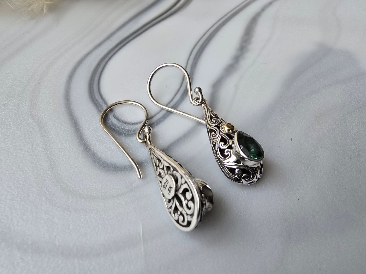 Tourmaline Dangles