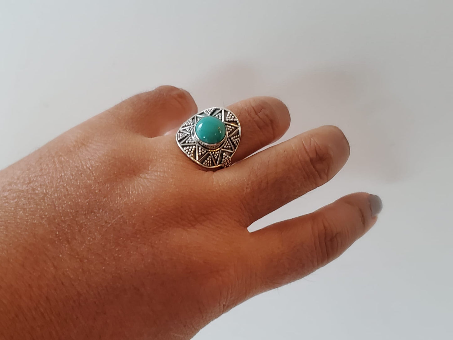 Turquoise Cocktail Ring