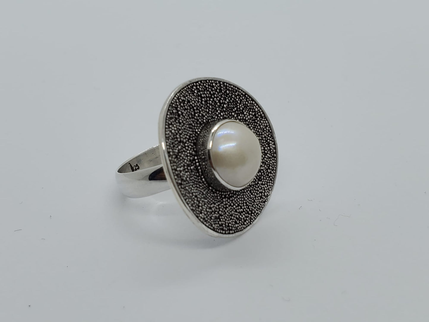 Poppyseed Statement Ring