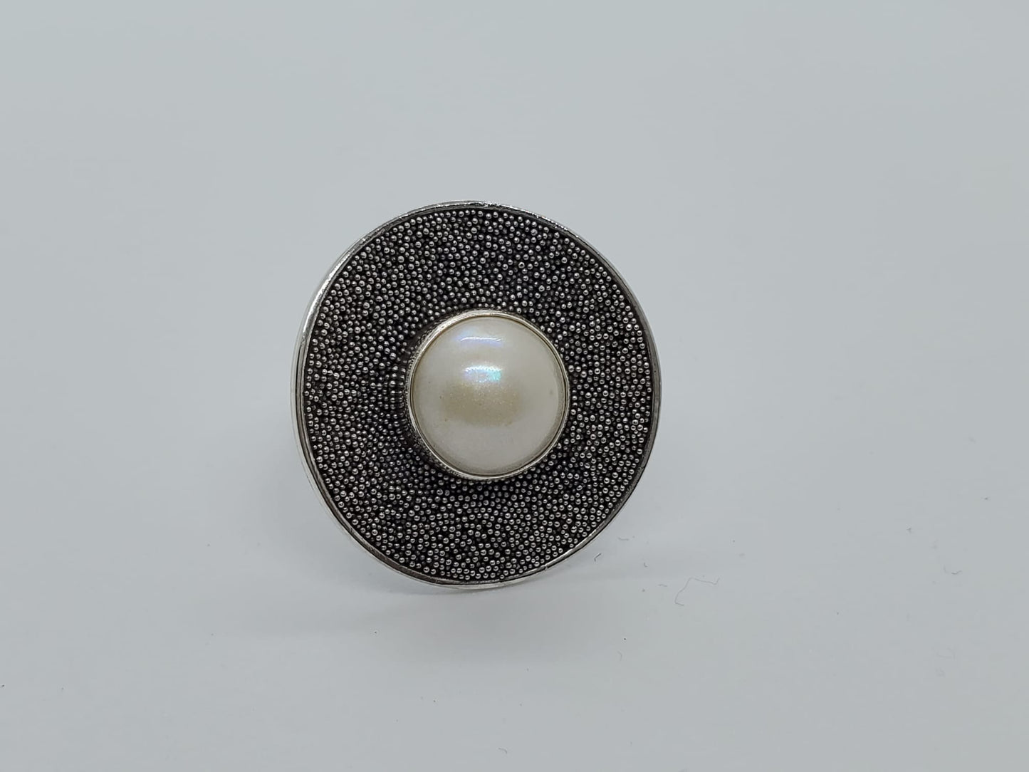 Poppyseed Statement Ring