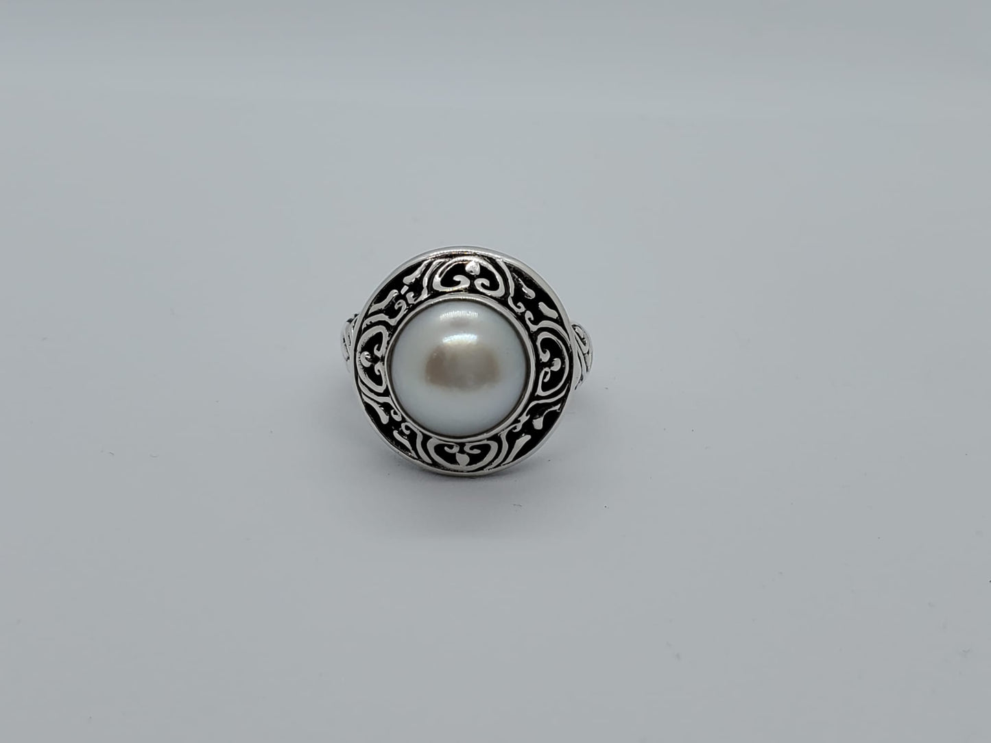 Balinese Carved Cocktail Ring