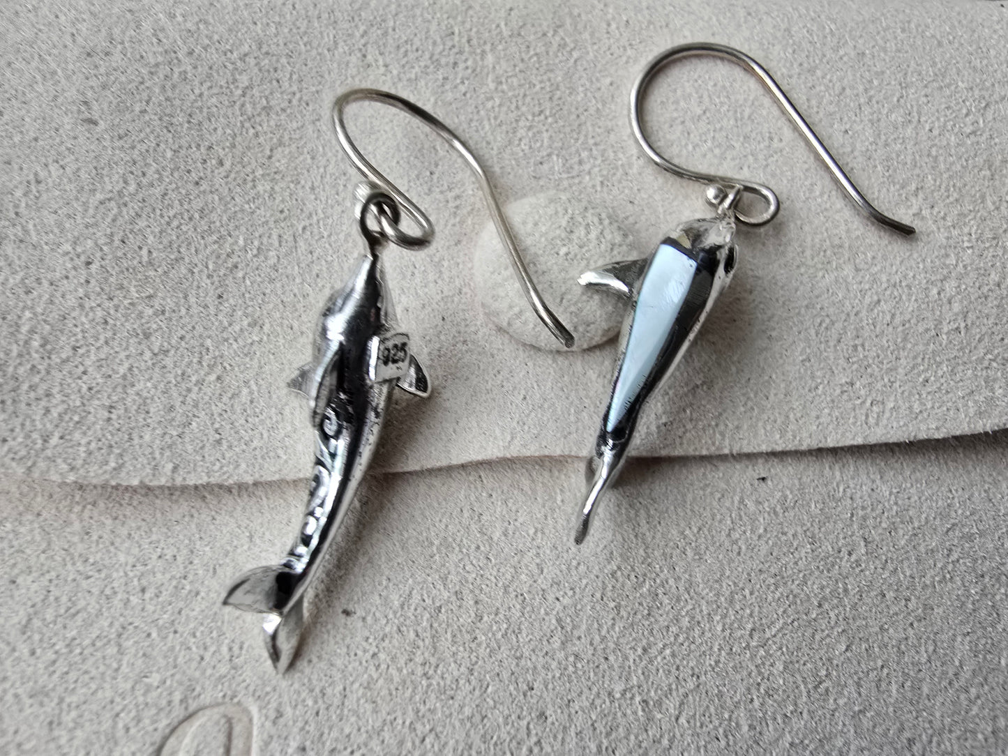 Porpoise Mother of Pearl Earings