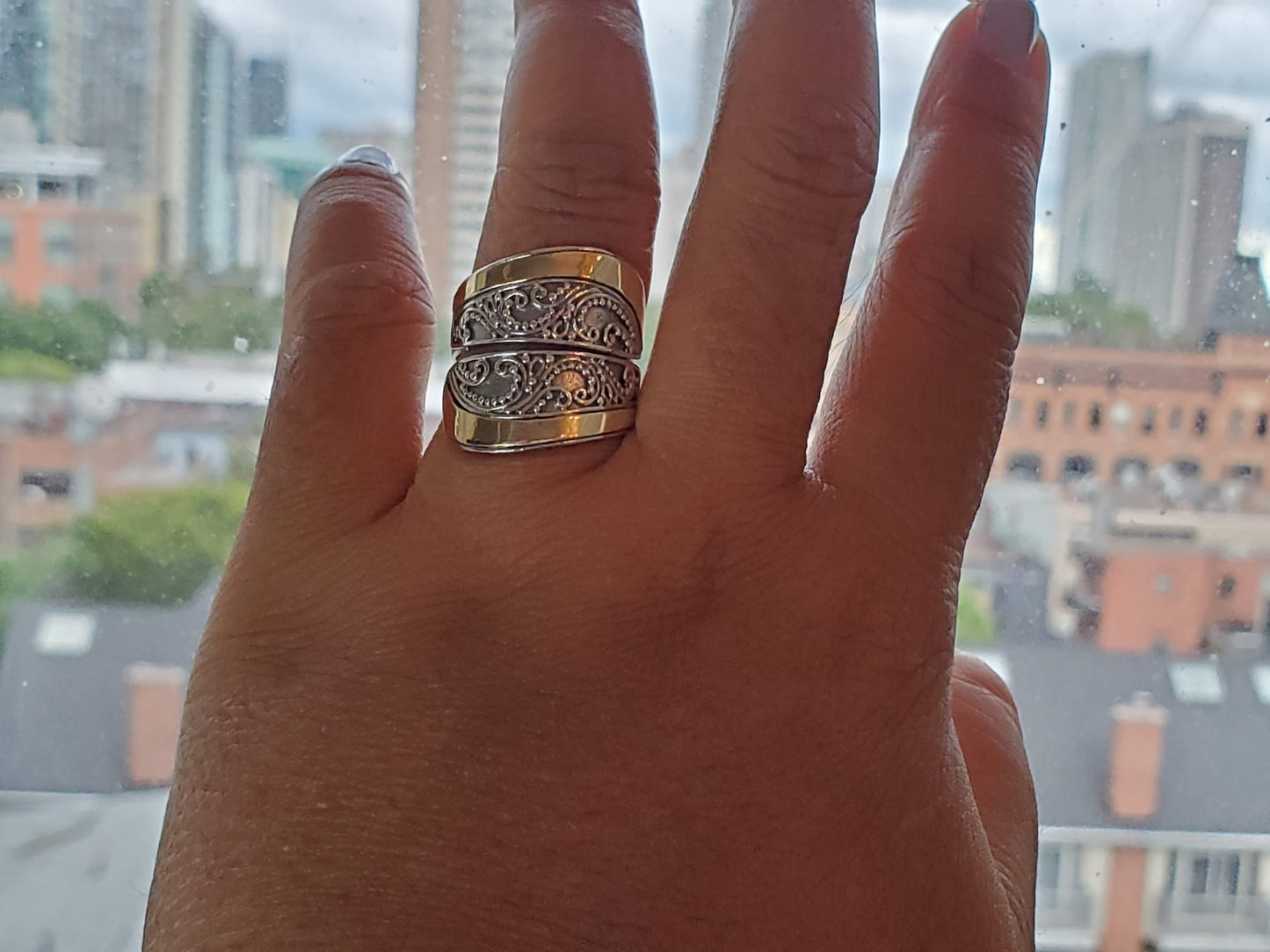 Wrap Around Adjustable Ring
