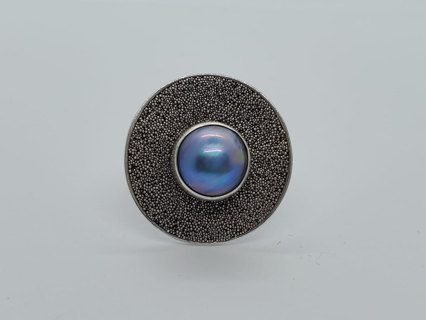 Poppy Seeds Statement Ring